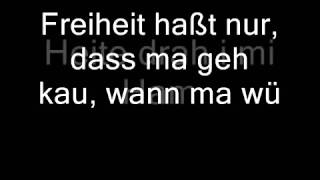 Wolfgang Ambros - Heite drah i mi ham (Lyrics)