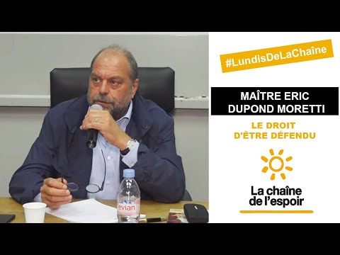 Conférence de Maître Eric Dupond Moretti - version longue
