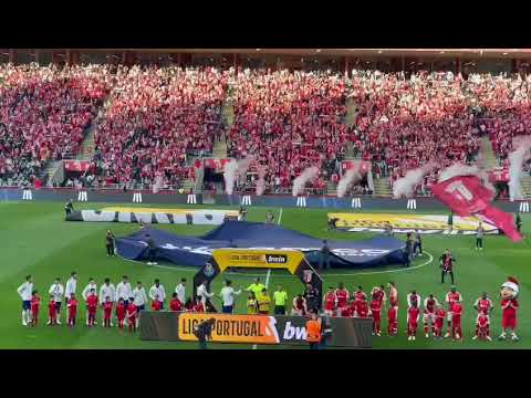 ENTRADA EM CAMPO COM HINO TOCADO EM VIOLONCELO SC BRAGA | SC Braga vs FC Porto 2023