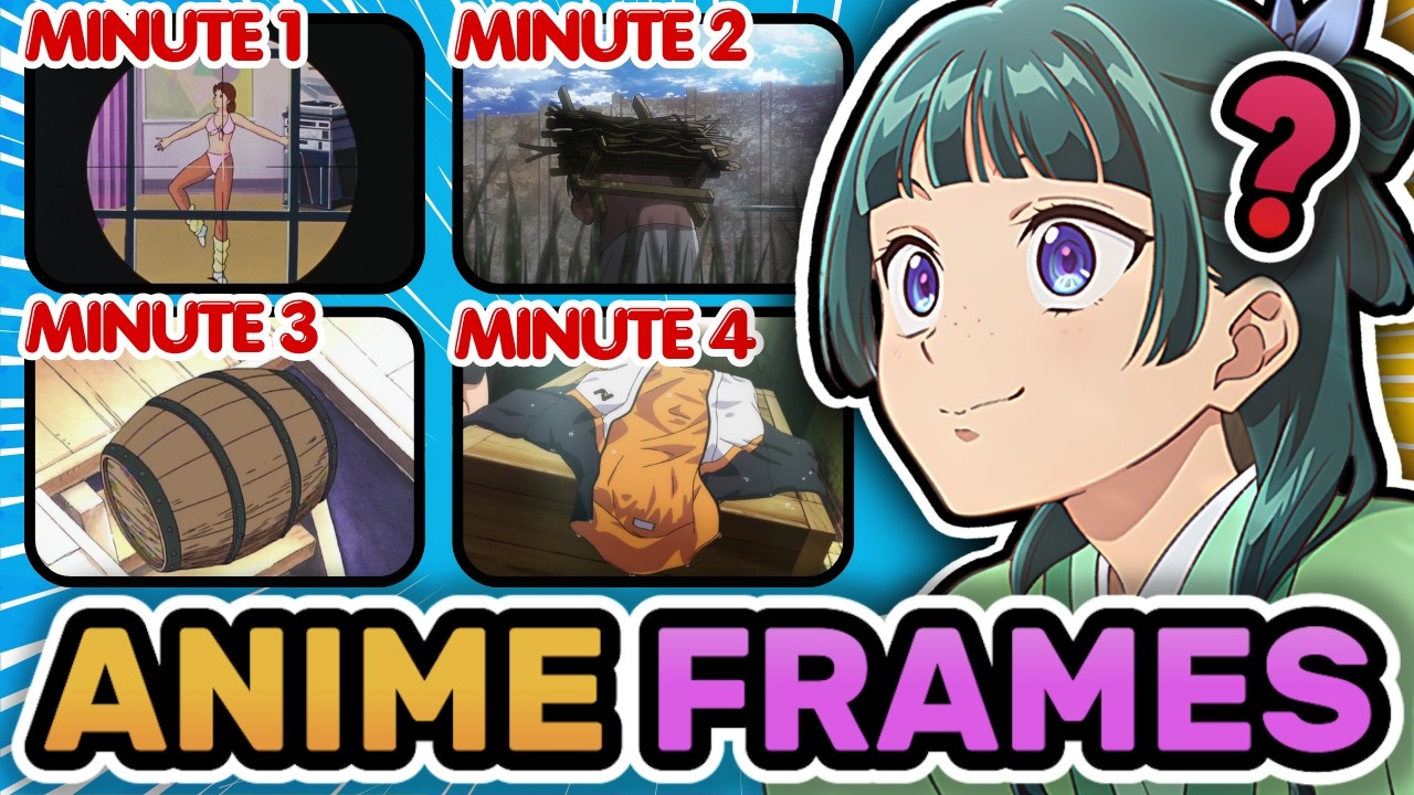 🎥 GUESS the Anime by FRAMES of its First Few MINUTES🔥 Anime Quiz