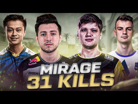 team_XANTARES vs team_s1mple | playing fpl mirage 31 kills