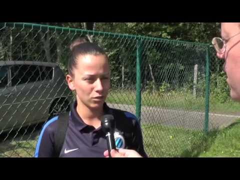 Kay Cuvelier na Genk Ladies 2 - Club Brugge op 29 08 2015