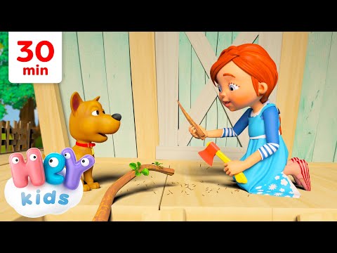 A Machadinha 🪓 e mais músicas para crianças! | HeyKids Português