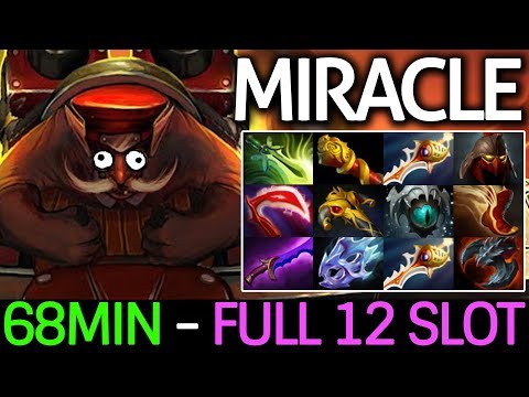 Miracle- Dota 2 [Gyrocopter] Crazy Game 68 min | Full 12 Slot | 28 Kills