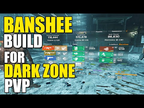 Banshee Dark Zone PVP Build Guide 2025 - The Division 1 Dark Zone PVP | 9K Firearms | 2025 PC