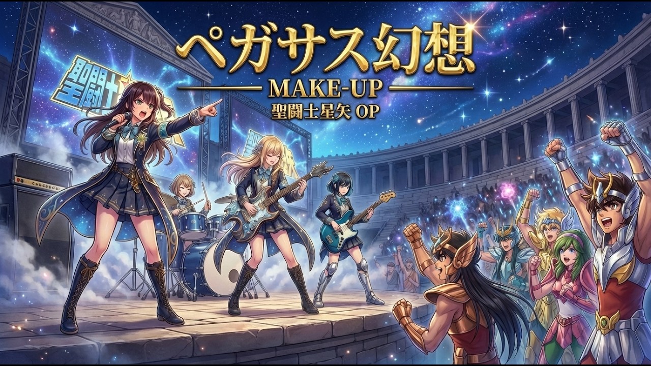 ペガサス幻想 / MAKE-UP 聖闘士星矢 OP【METALカバー】