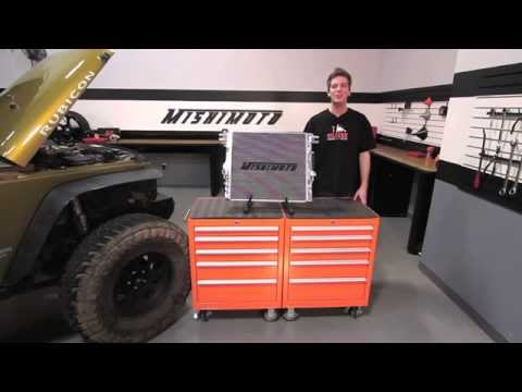 Mishimoto Performance Aluminum Radiator for 2007-2001 Jeep Wrangler JK