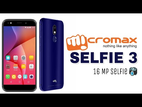 Micromax selfie 3 launched in india with 16 mp selfie camera...