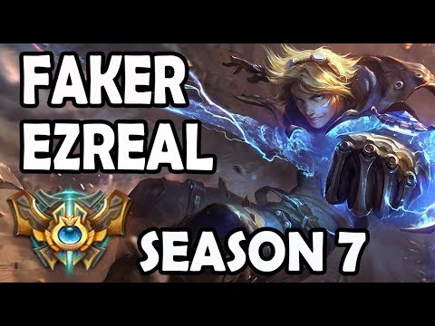 SKT T1 Faker EZREAL JUNGLE vs SEJUANI - Ranked Challenger Korea