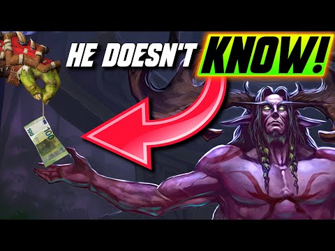 This Ladder Opponent Had No Idea He Could Win €100! - WC3 - Grubby