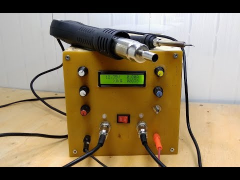 Soldering Iron Power Supply Heat Gun Multimeter All In One Video