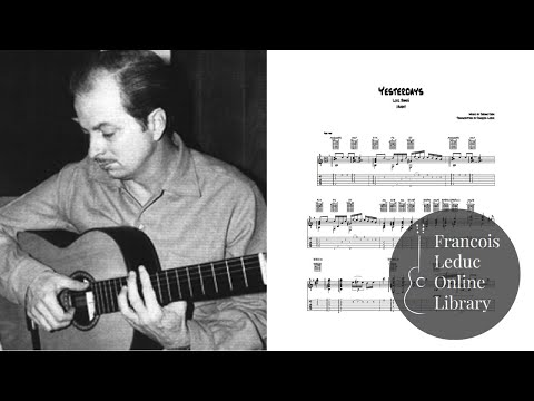 Yesterdays - Luiz Bonfá (Transcription)