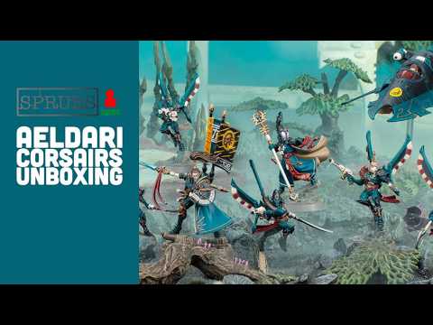 Aeldari Corsairs Eldritch Raiders Battleforce Unboxing - Warhammer 40k