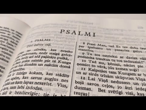 1.Psalms - Divi dzīves ceļi.