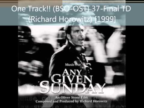 Final TD (Richard Horowitz)