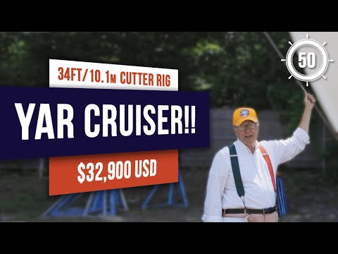 $32,900 Proven Bluewater Cruising Sailboat for sale | EP 50 #sailboatsforsale #sailboattour