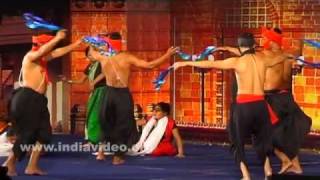 A fusion of Manipuri dances