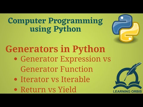 Python Programming Basics To Advanced Lab 31 Generators In Python