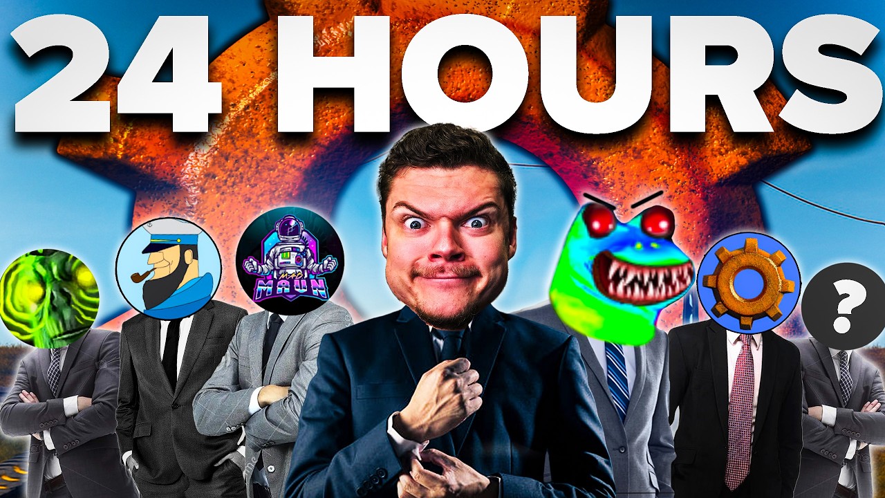 Can the BIGGEST YouTubers Beat Factorio: Space Age in 24 hours?
