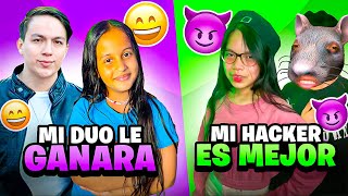 ANGI FIRE Y SUCO VS CAMILA CON SU DUO HACKER😨👿!!
