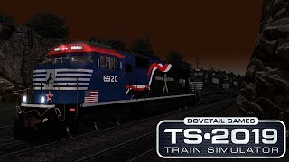 Train Simulator 2019 - Horseshoe Curve - Veterans NS SD60E Haulin' Ballast