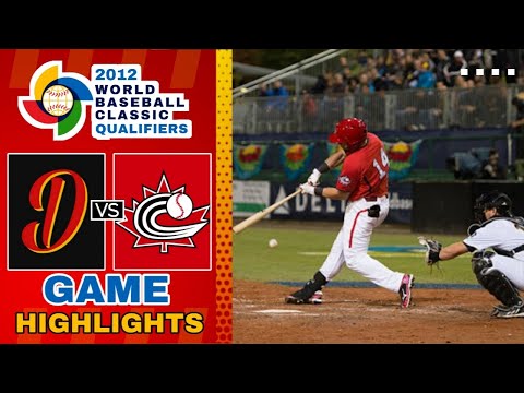 Germany vs Canada | Pool A | Qualifying Game | 2012 World Baseball Classic Qualifiers