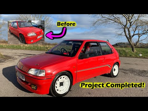 Peugeot 106 Rallye S1 Sat for 9 Years - Brought Back to Life