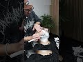 Shaving A LONG THICK Beard Off ASMR