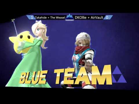 [FlagSmash Monthly] - Doubles WR3 - Takahide + The Weasel vs. DKOllie + AirVault