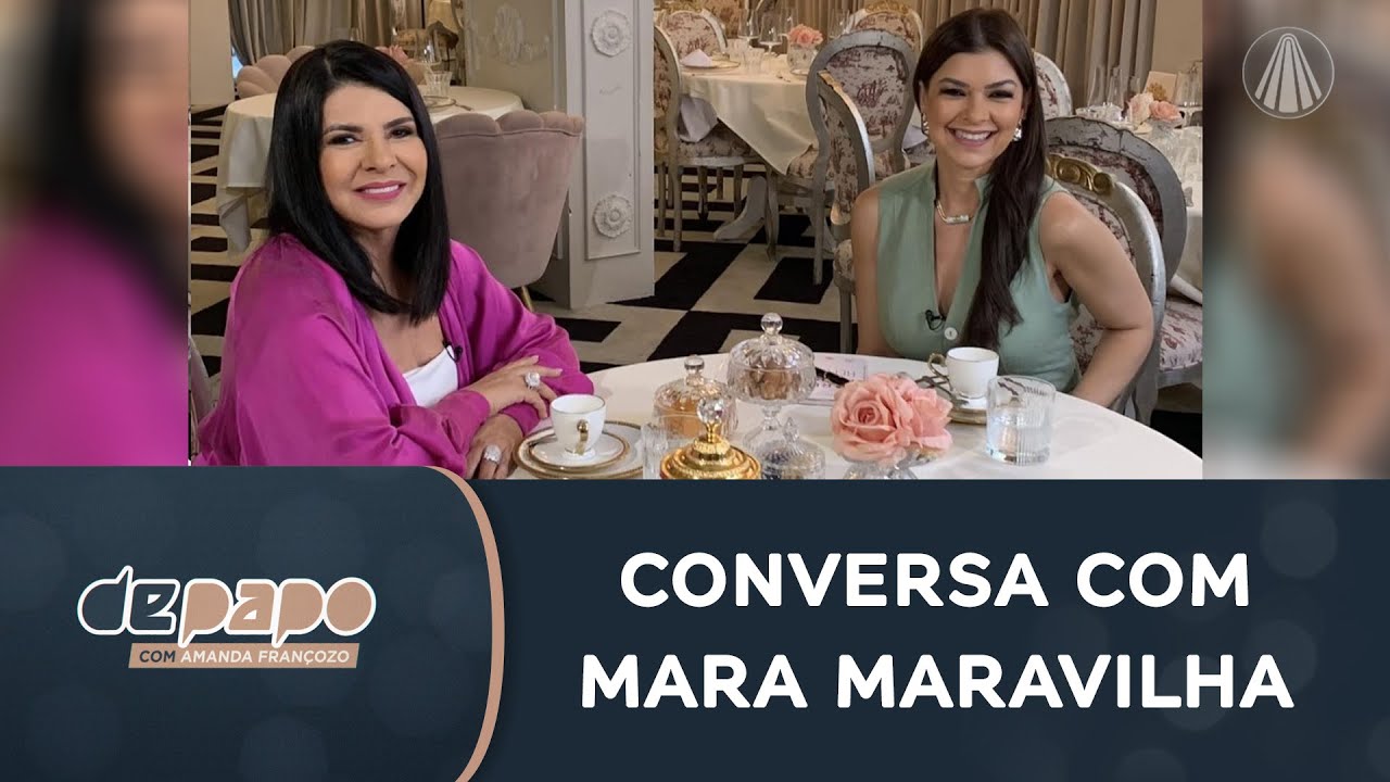 Encontro especial de Amanda Françozo com Mara Maravilha