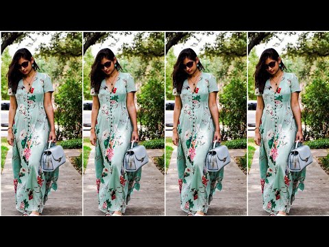 Super style dress Collection 💚🌹🌺🌺 14