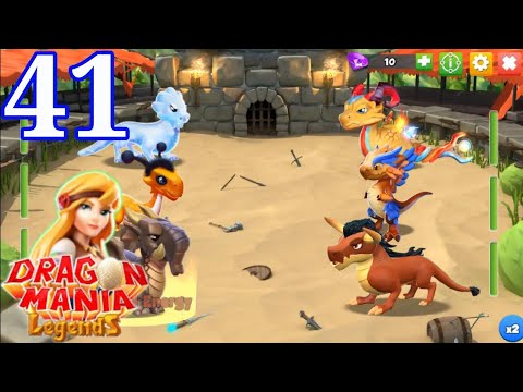 Dragon Mania Legends - Gameplay Walkthrough Part 41 - Dragon Arena League Challenge (iOS, Android)