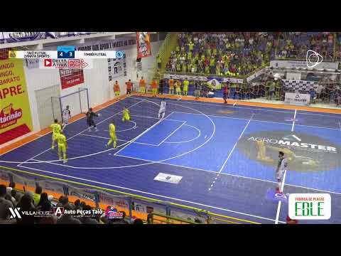 Gols Taió 4(7)x(6)4 Timbó - Torneio de Verão de Futsal de Rio do Sul