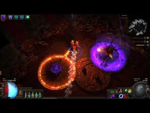 PoE [3.10 Delirium] Toxic Rain CI Trickster - Uber Atziri Map