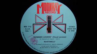 Martinelli   Summer lovers 1987 Extended version
