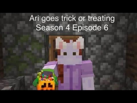 Ari goes trick or treating-Minecraft and Friends Season 4 Episode 6