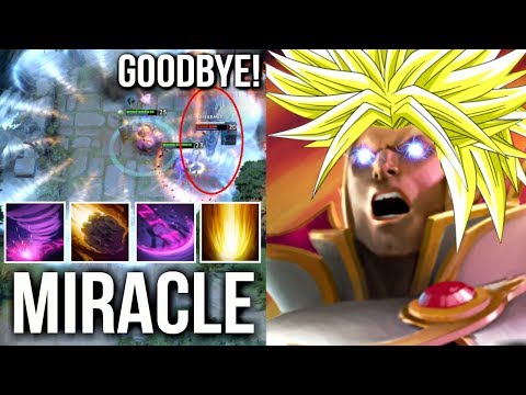 Say Goodbye to your MMR when you're against Miracle- Invoker Dota 2