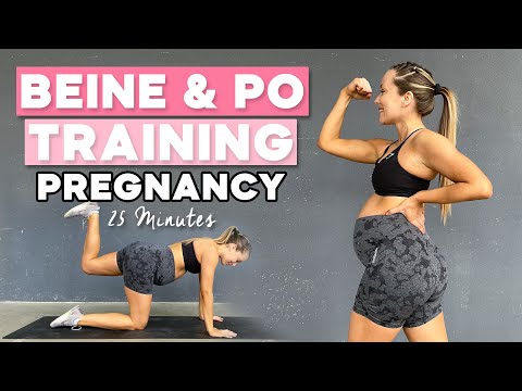 Beine & Po Workout Zuhause für Schwangere🤰 / Pregnancy Butt & Leg Workout für alle Trimester 💪