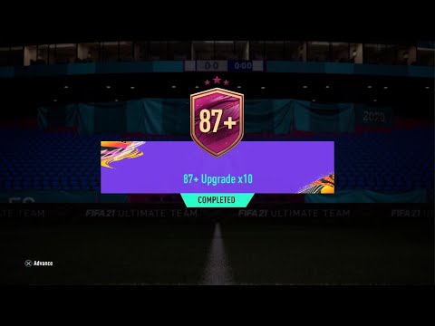 FIFA 21 87+ UPGRADE X10 (SORRY MY STREAM CRASHED)