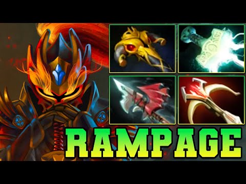 Rampage Dragon Knight Dota 2 !! Dragon Knight Carry Dota 2 Offlane Pro Gameplay 7.39
