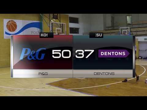 P&G vs Dentons - IV kolejka - Warszawa - Koszykarska Liga Biznesu