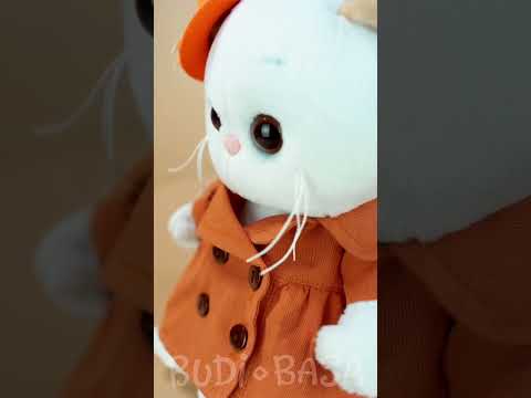 Миниатюра изображения товара Мягкая игрушка Budi Basa Кошечка Ли-Ли Baby в тренче и шляпке / LB-112