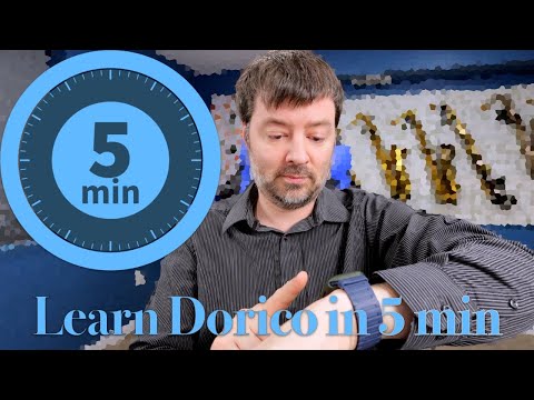 Learn Dorico in 5 minutes - Set the number of bars per line