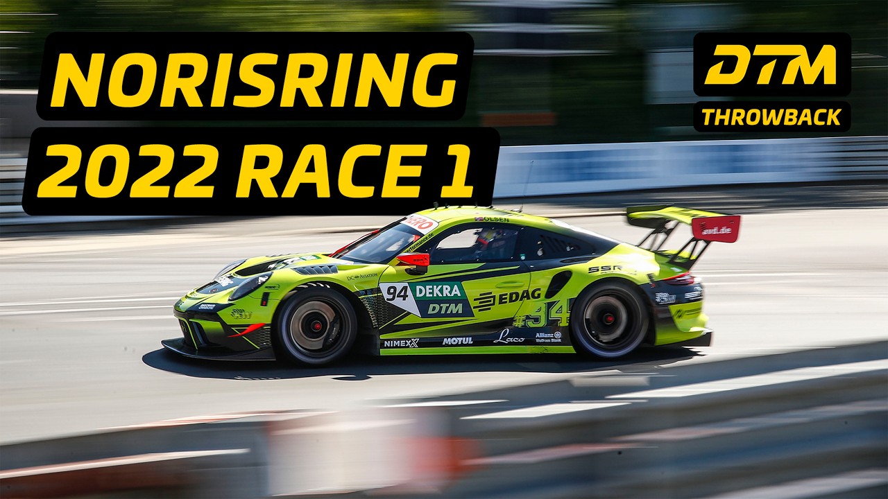DTM 2022 Norisring Race 1 | Full Race Re-Live