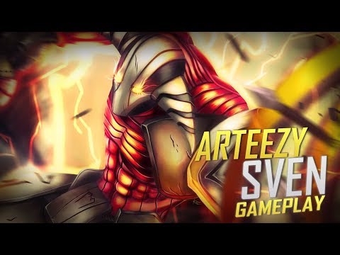 Arteezy playing Sven (Gameplay)