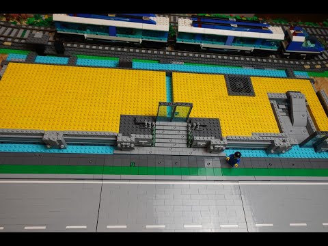 Lego Stadt Update Folge 90 Der Grundaufbau vom Bahnhof