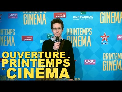 Ouverture du Printemps du Cinéma 2015