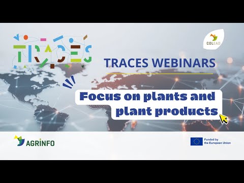 Plantas y productos vegetales: explicación de los módulos y funciones