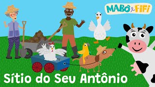 SÍTIO DO SEU ANTÔNIO | Videoclipe Infantil (Mabô e Fifi) - Old MacDonald Had a Farm