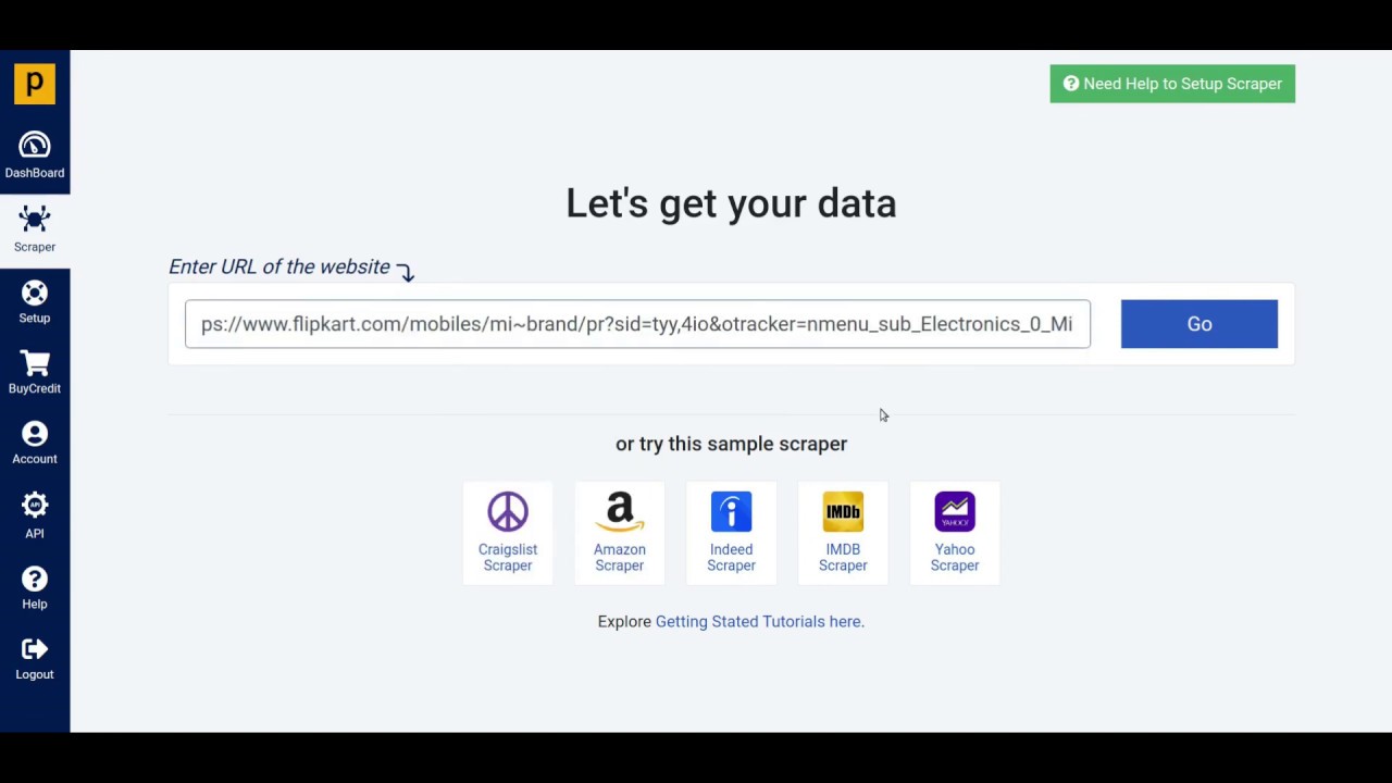 How to Scrape Data using ProWebScraper